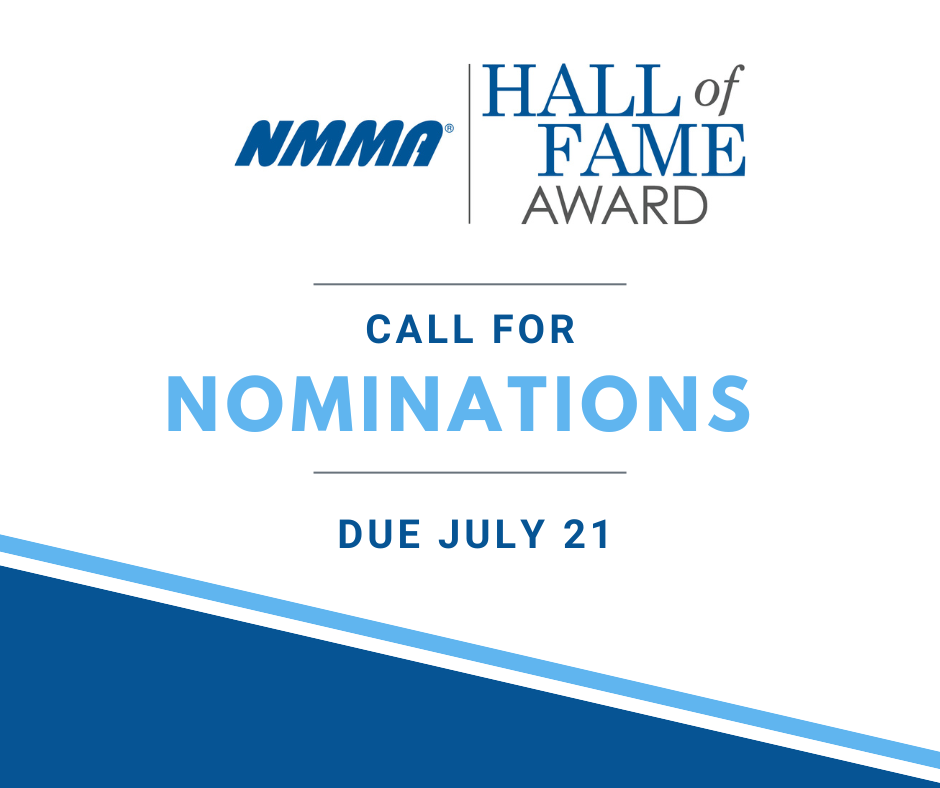 Nomination Period Closing Soon For NMMA Hall Of Fame Award